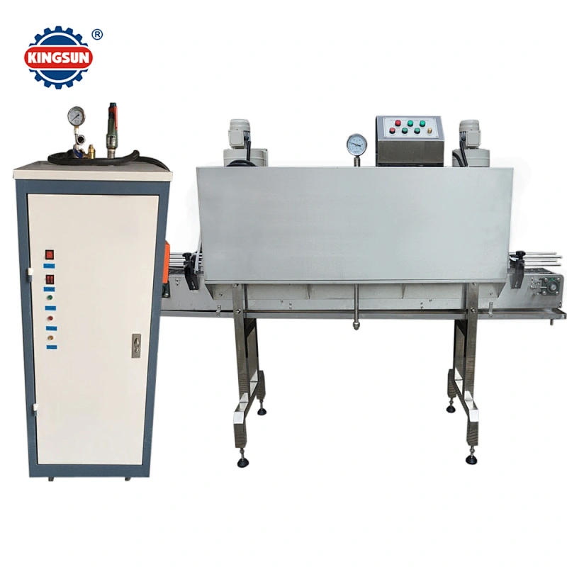 Steam shrink sleeve labelling machine,bottle sleeves shrinking machine
