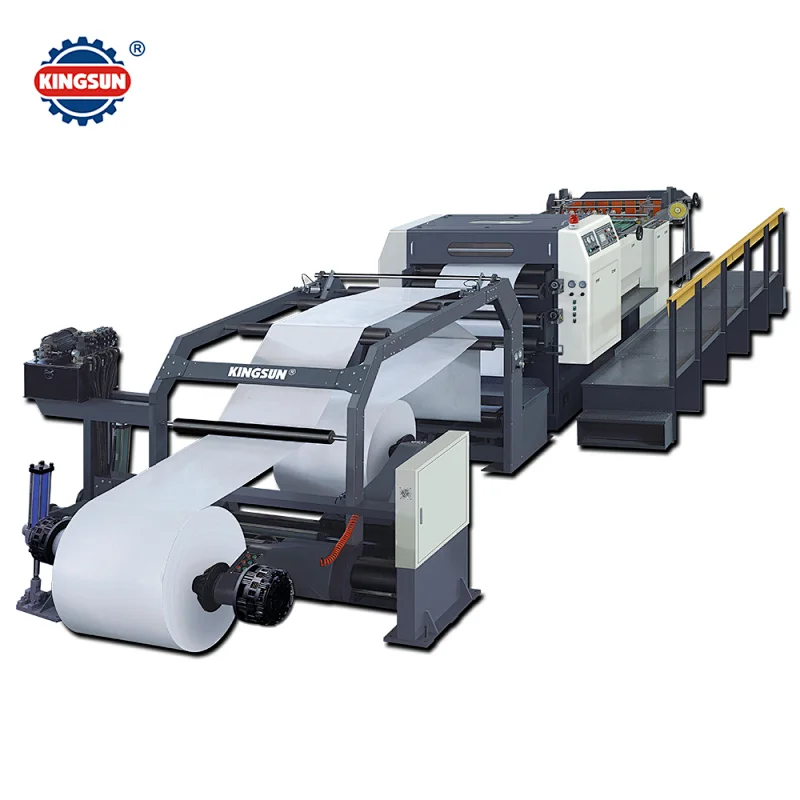 KS-1900A Model Servo Control Automatic Roll Paper Board Sheeter Machine