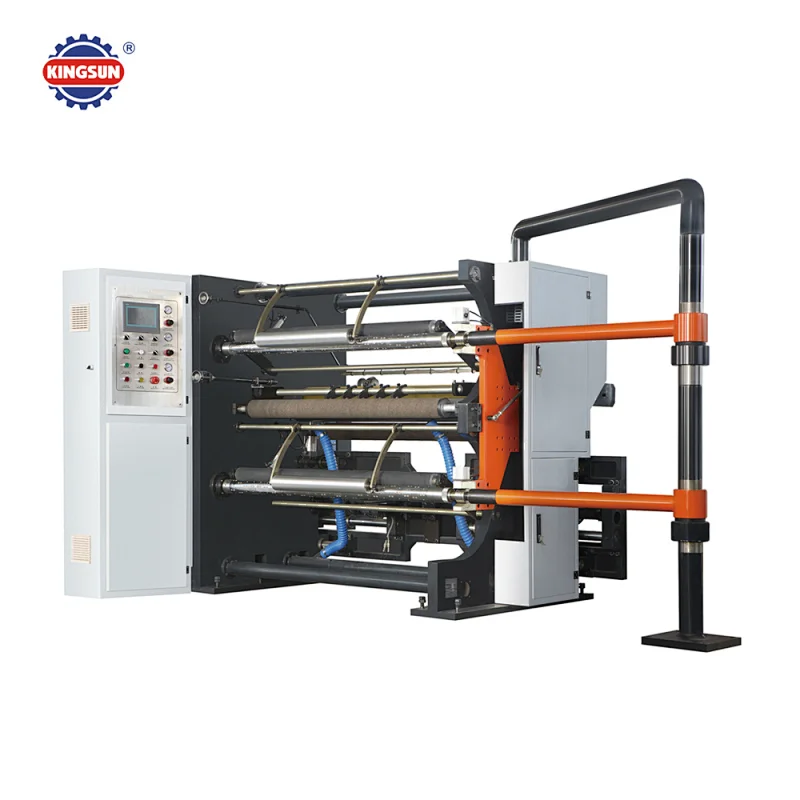 High Speed Plastic Film Slitting Machine
