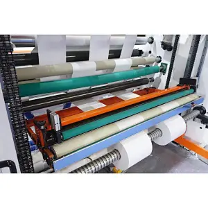 High Speed Automatic Paper Label Slitter Rewinder Machine