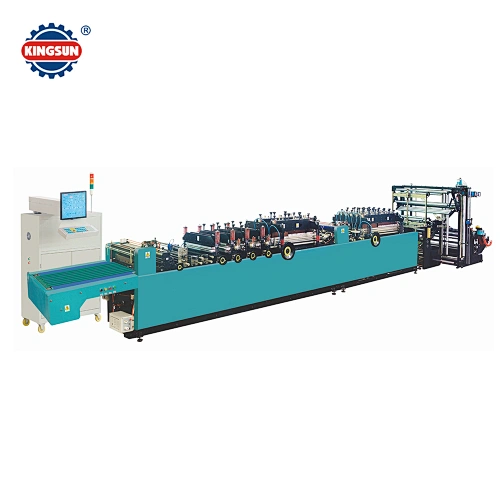 High Speed Four Side Seal Plastic Bag Making Machine