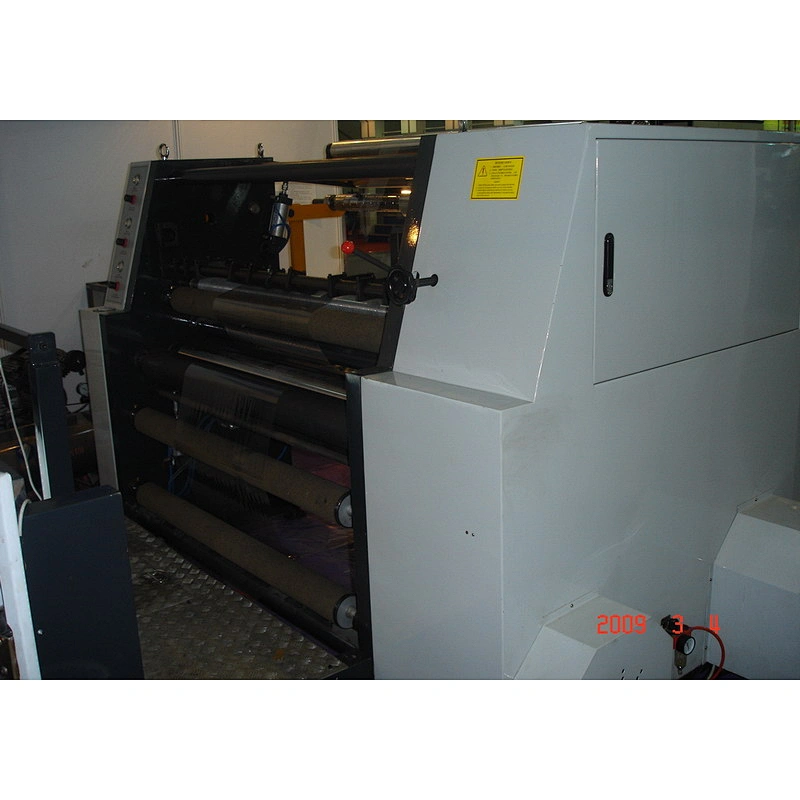 Automatic High Speed Self Adhesive Label Paper Rolls Slitter Rewinder Machine