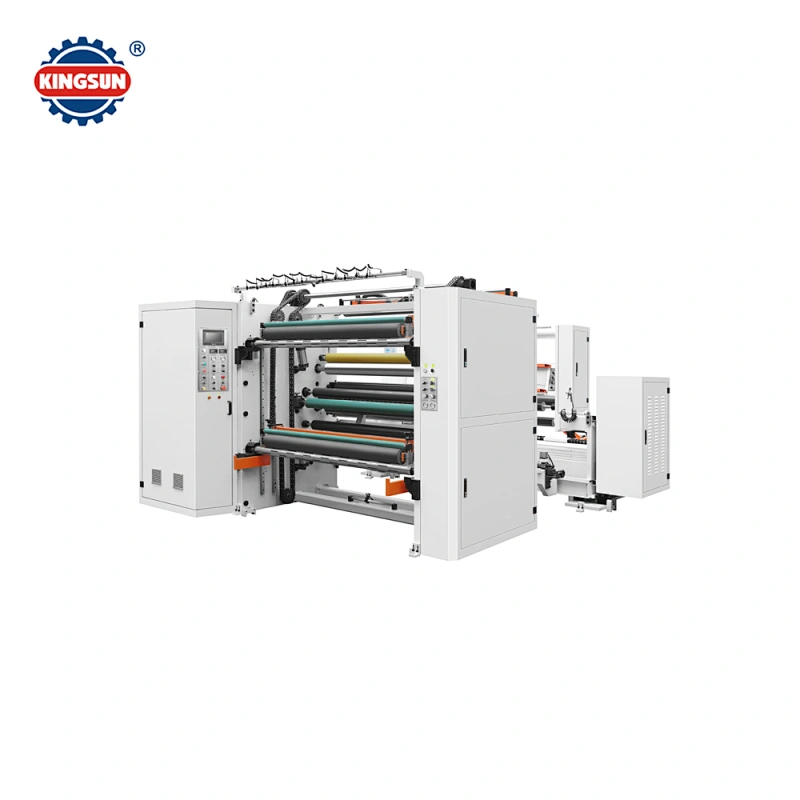 High Speed Automatic Paper Label Slitter Rewinder Machine