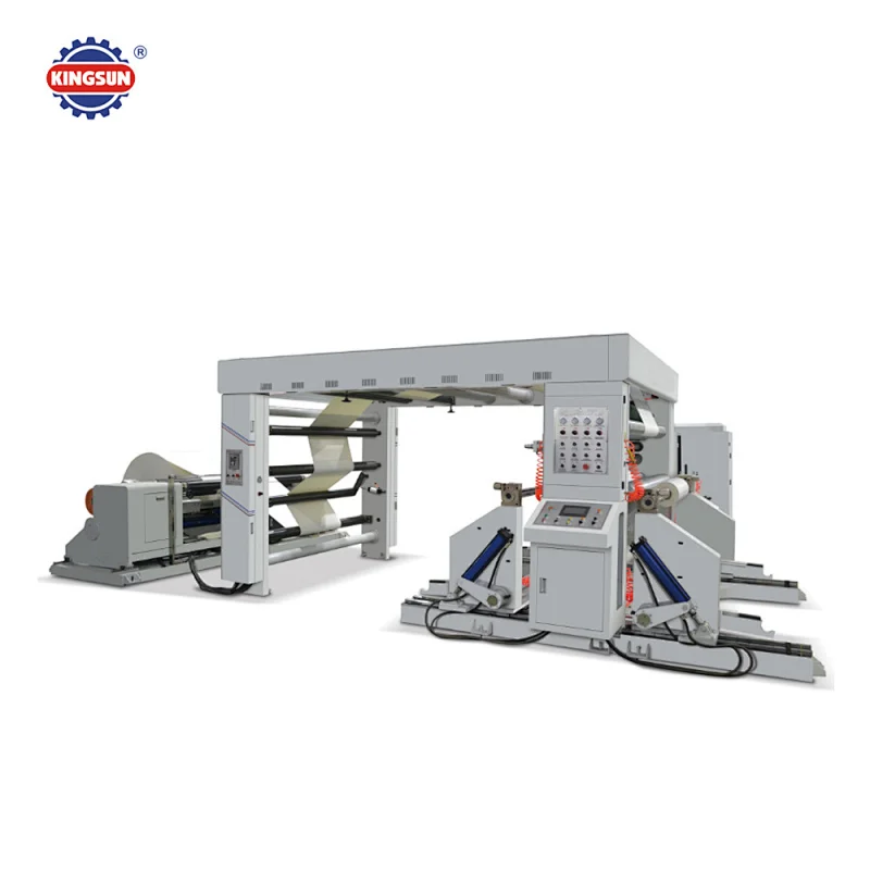 High Speed Paper Slitting And Rewinding Machine