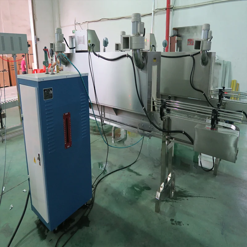 Steam shrink sleeve labelling machine,bottle sleeves shrinking machine
