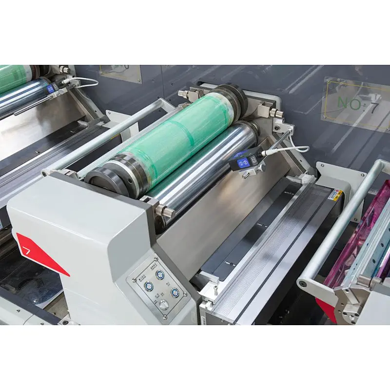KSG-340-P8 High Speed Sleeve Sticker Label Flexo Printing Machine