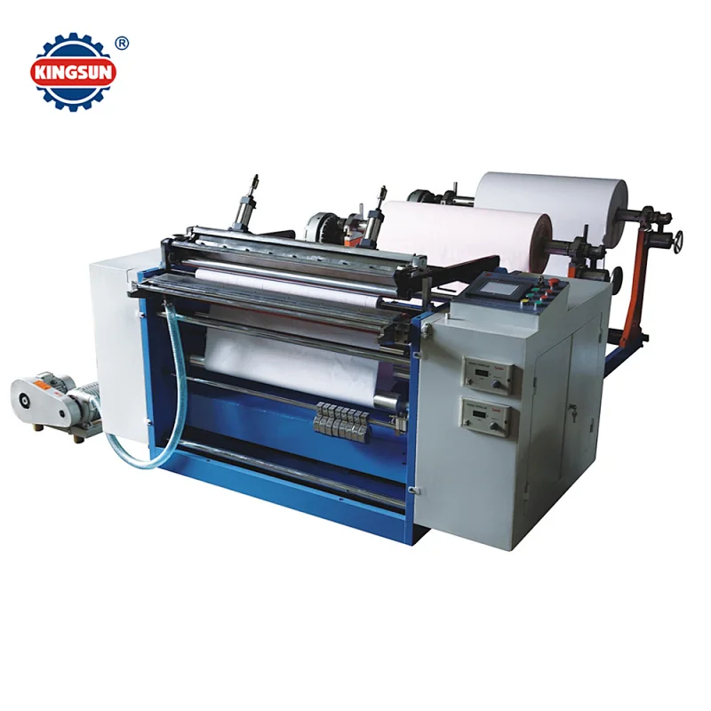 High Speed ATM Paper Thermal Roll Slitter Rewinder Machine