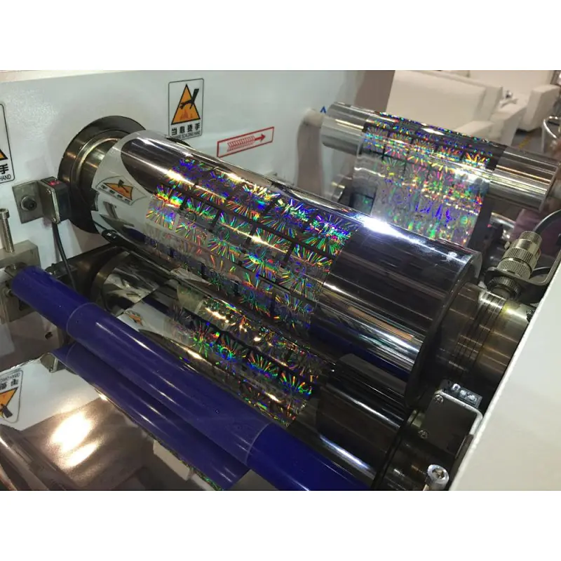 Laser security hologram sticker printer machine