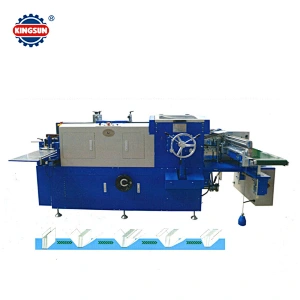 Automatic Book cover Gate Folding & Trimming Machine