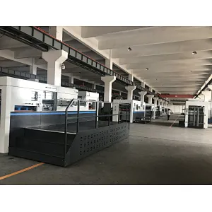HK-1050 Paper Carton Flat Bed Automatic Die Cutter Machine with Stripping