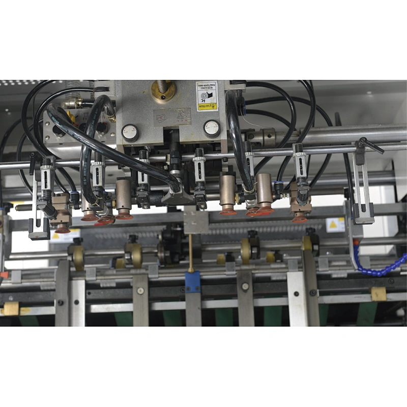HK-1050 Cardboard Automatic flat bed Die Cutting Machine with Stripping