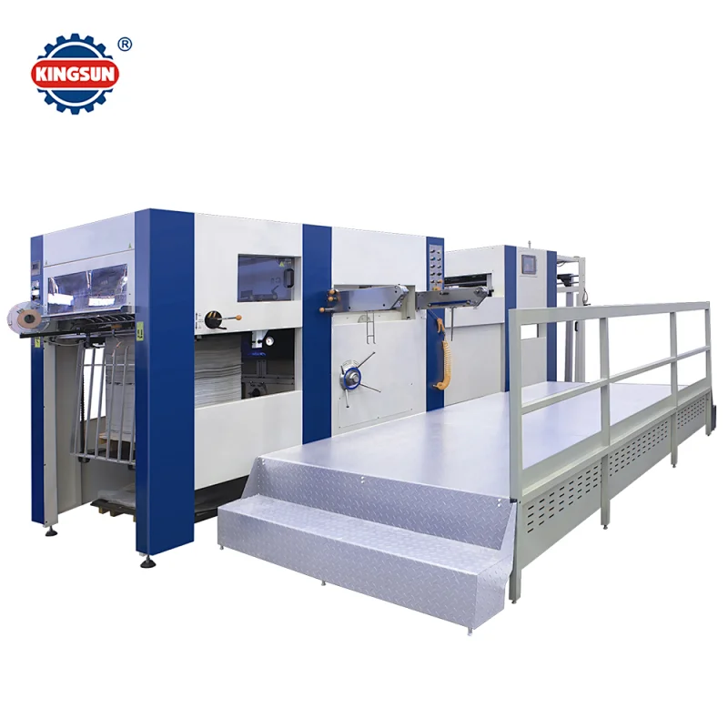 AD-E Series Flat Bed Paper Board Automatic Die Cutting Machine