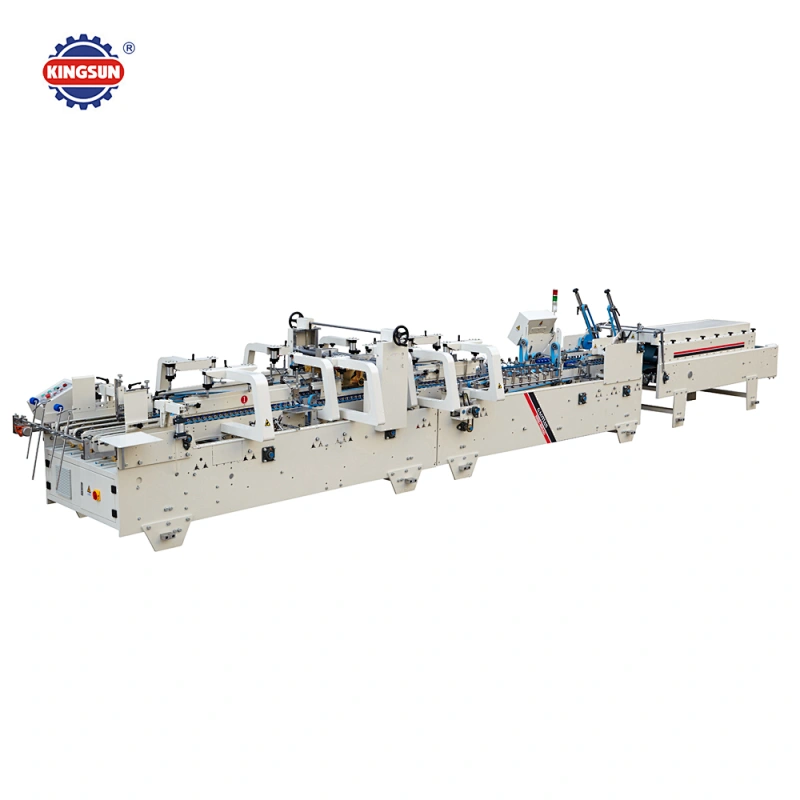 SHH-AG pre-folding and bottom lock box three point automatic folder gluer machine