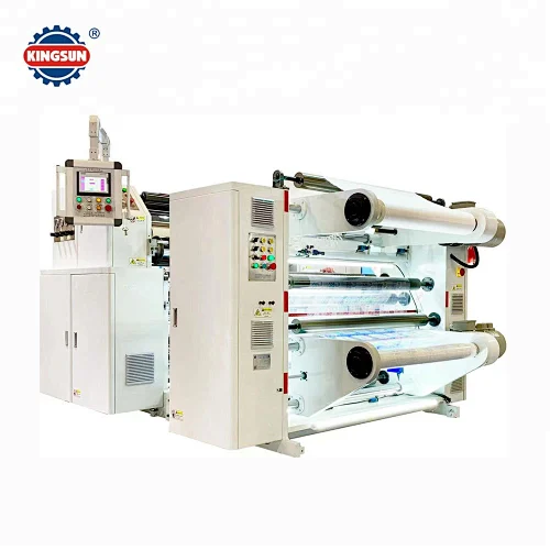 Plastic film hologram printing machine