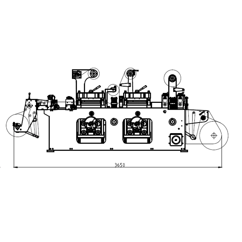 KTM-320D Two-Station Type Label Die Cutting Machine
