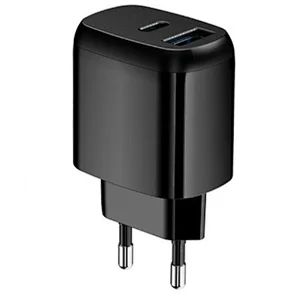 PD20W+QC3.0 wall charger with US/EU/UK/Indian plug
