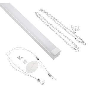 Industrial Pendant LED Linear Lights For Shopping Mall, Parking, Warehouse, Workshop