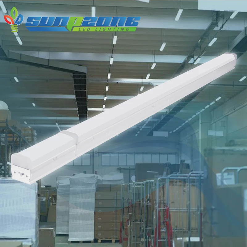LED Linear Lights With DLC and ETL For Shopping Mall, Parking, Warehouse, Workshop