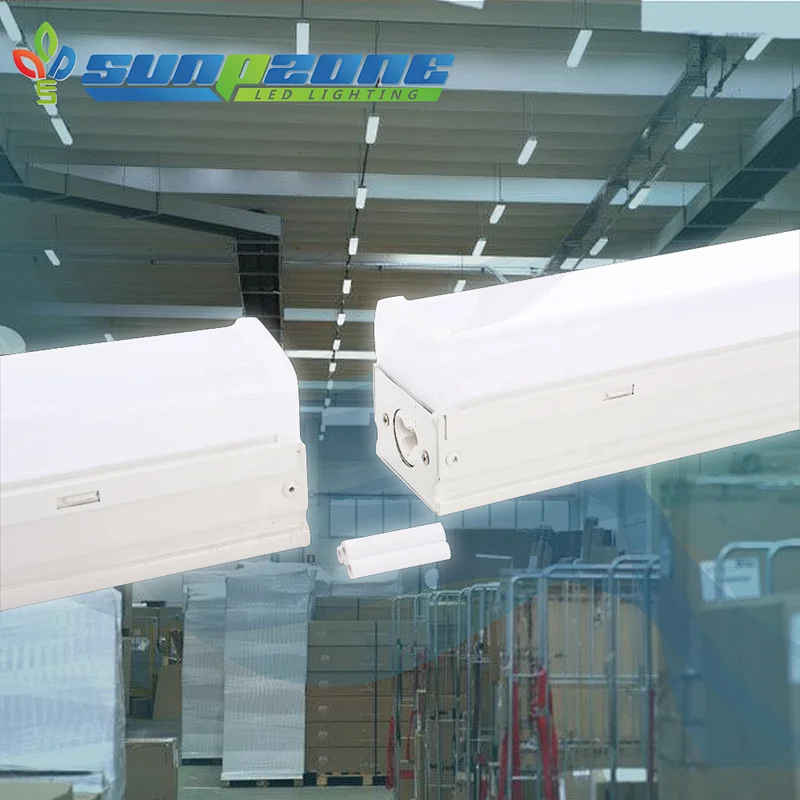 80W 4000K-5000K 工业 LED 线形灯带 ETL 和 DLC 用于办公室和车库，杂货店
