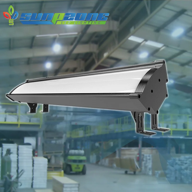 DLC ETL 工业 IP65 防水灯 100W LED 线性工矿灯