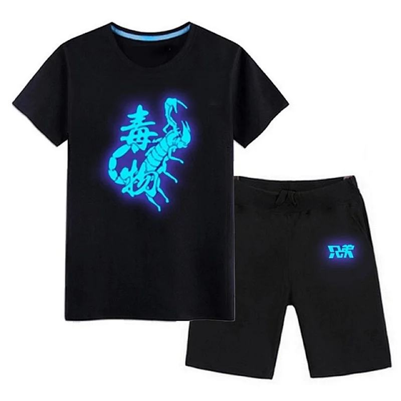 Reflective blank new children Tee short sleeves with custom logo