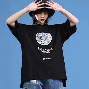 High Quality New Trendy Women Fashion New Soft Cotton T-shirt