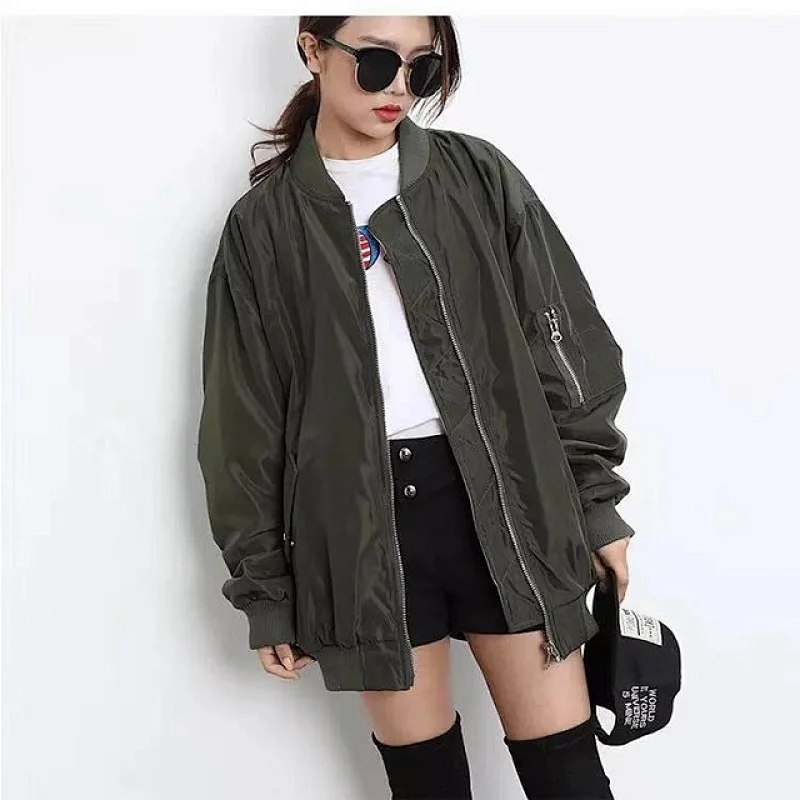Women's Hooded Jackets 2020 Summer Causal Women Basic Jackets Coats Zipper Lightweight Jackets