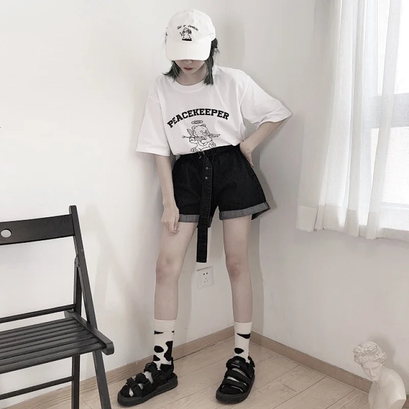 New Style Fashion Custom Printing Reflective Cotton Women T-shirt