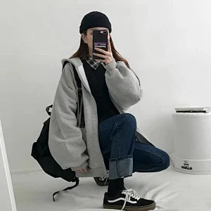 Best Fashion Eco Friendly Pullover Vintage Custom Women Hoodies For Women Size