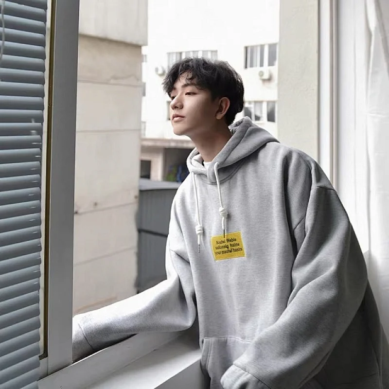 Blank Black Customized Logo Activewear Wholesale Sweatshirt Hoodie Men