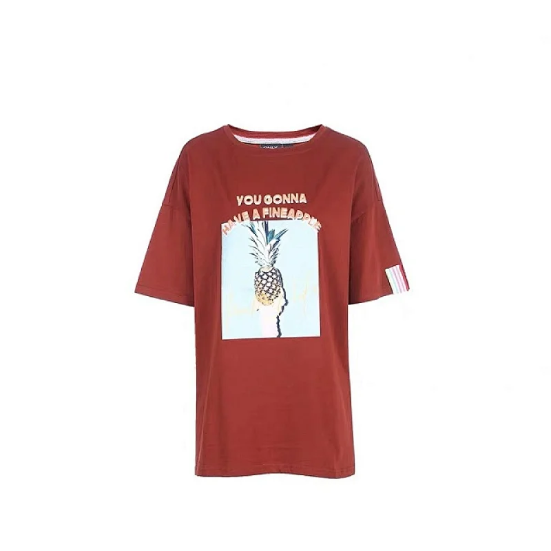 New Versatile Loose Soft Colors T-shirt for women
