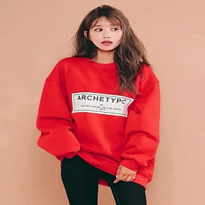 Hot Sell Fashion O-Neck Long sleeve Basic Cotton Asymmetric Ladies' T-Shirt