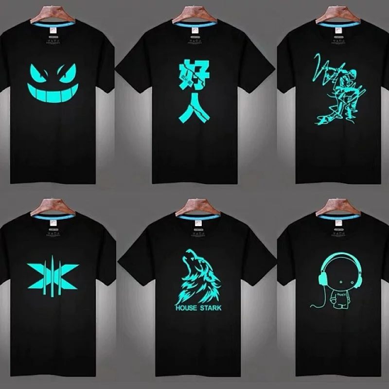 Wholesale reflective blank children's Tee short sleeves for kids with custom logo