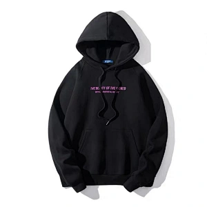 Blank Black Customized Logo Activewear and Outwear Wholesale Sweatshirt Hoodie Men