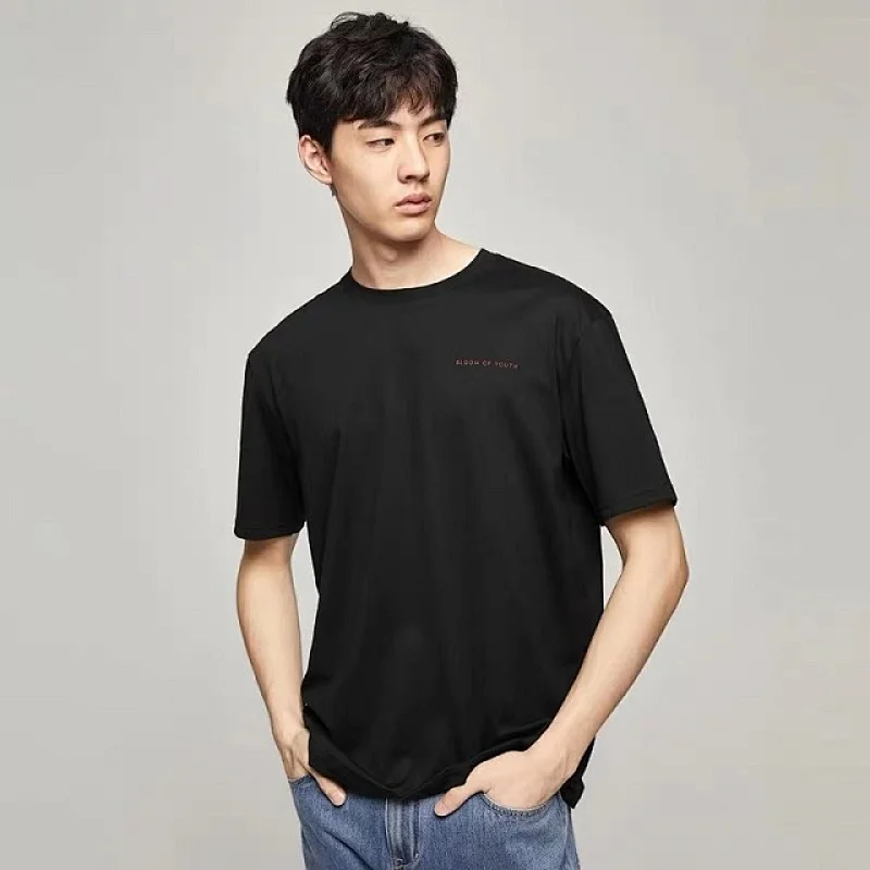 New Custom Cotton Fashion Men Plain Blank T-shirt