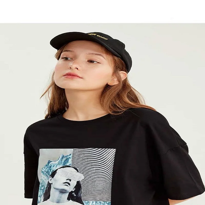 Summer New Fashion Arrivals Printed Female T-shirts