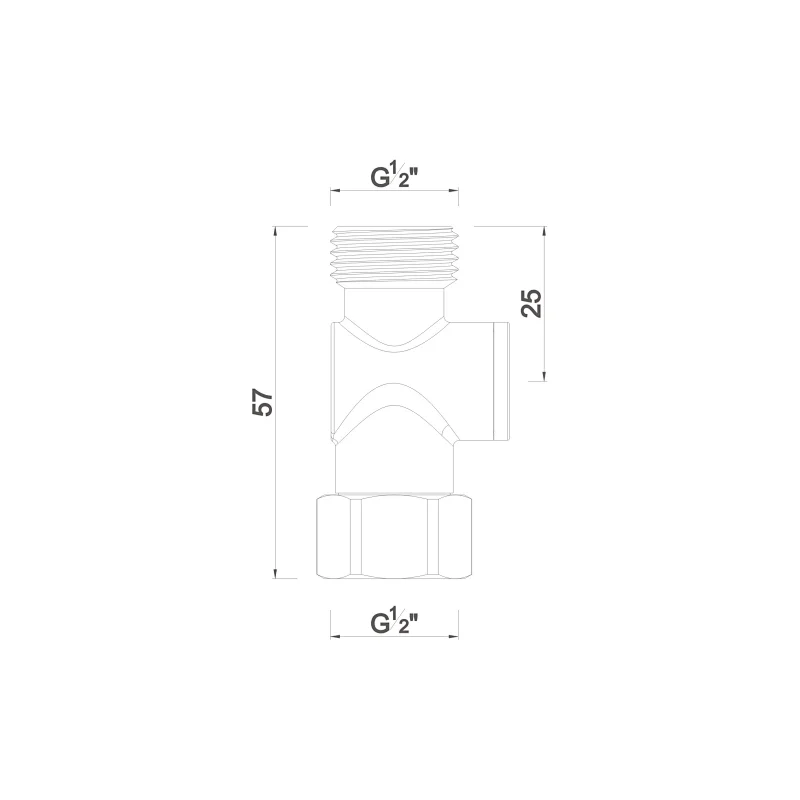 Angle valve Filter