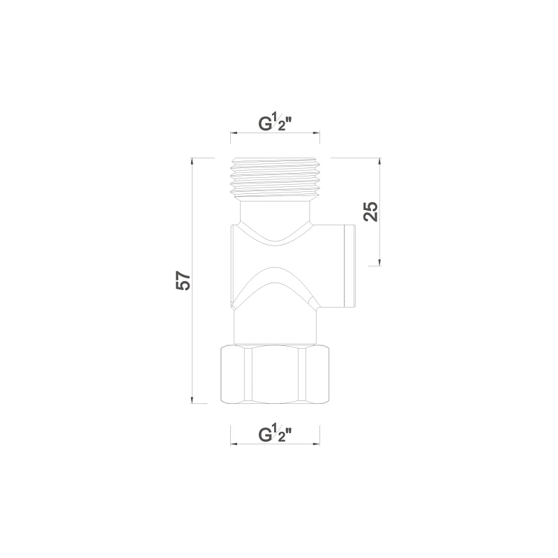 Angle valve Filter
