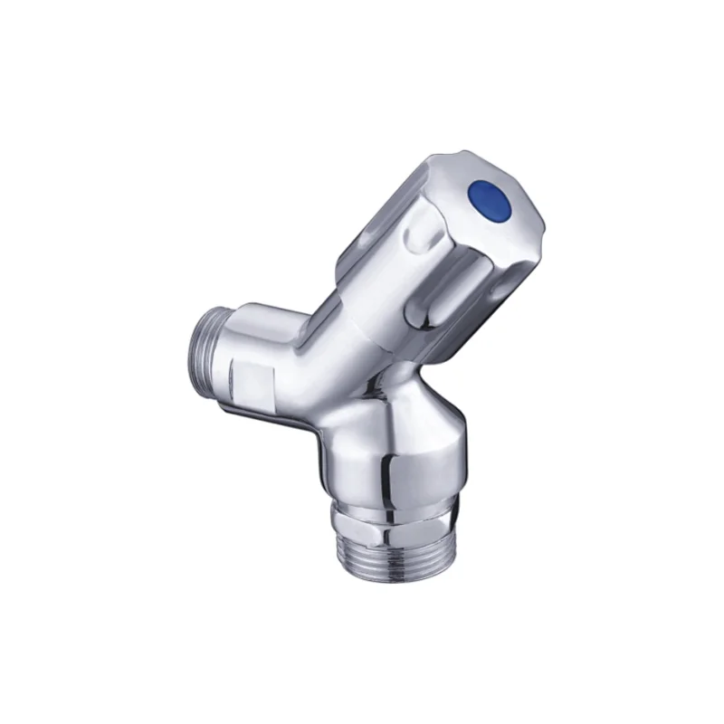 Compression angle valve