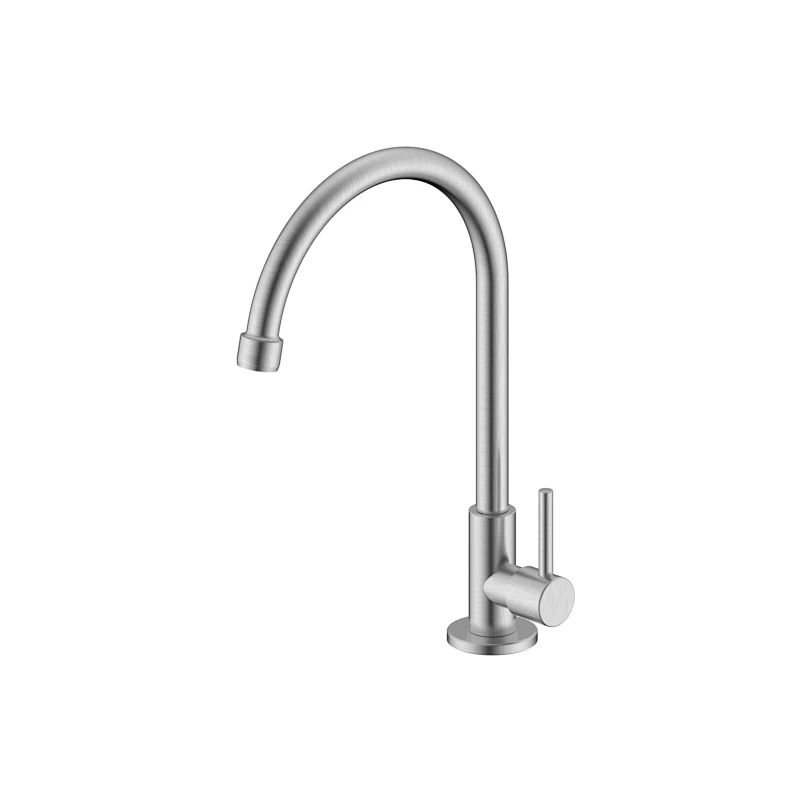 Ceramic Cartridge Wall mounted Stainless Steel Tap
