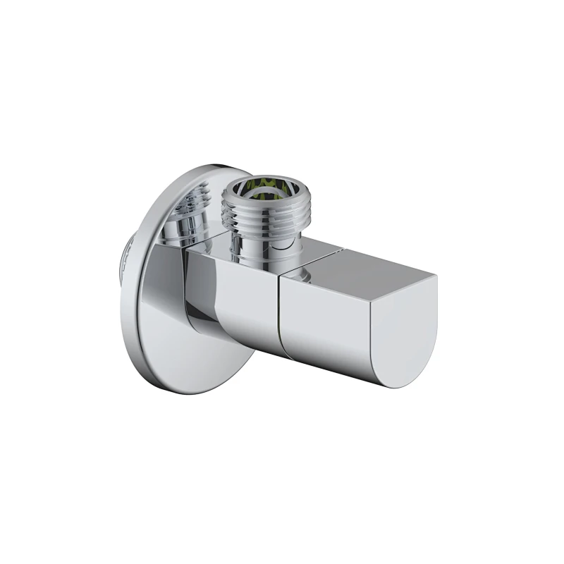 Ceramic cartridge anglevalve