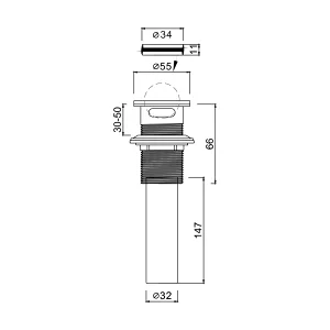 Rotating cover wash basin waste