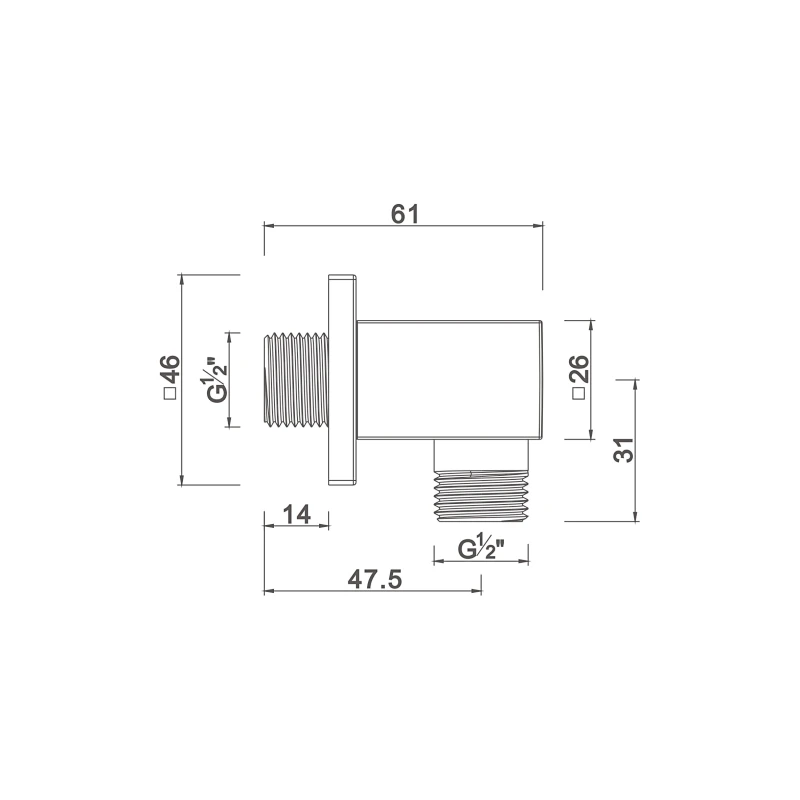 Shower holder with water outlet