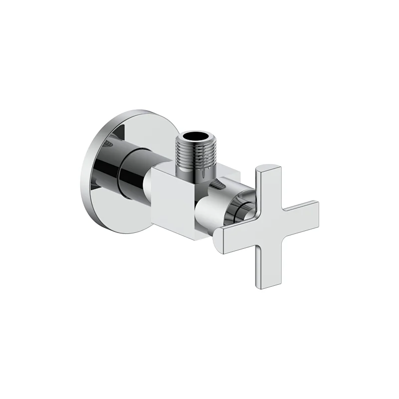 Ceramic cartridge anglevalve