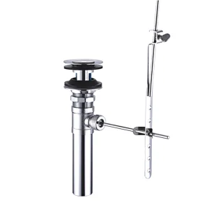 Clic-clac waste for wash basin