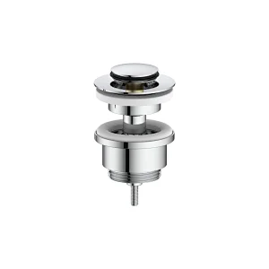 Clic-clac waste for wash basin