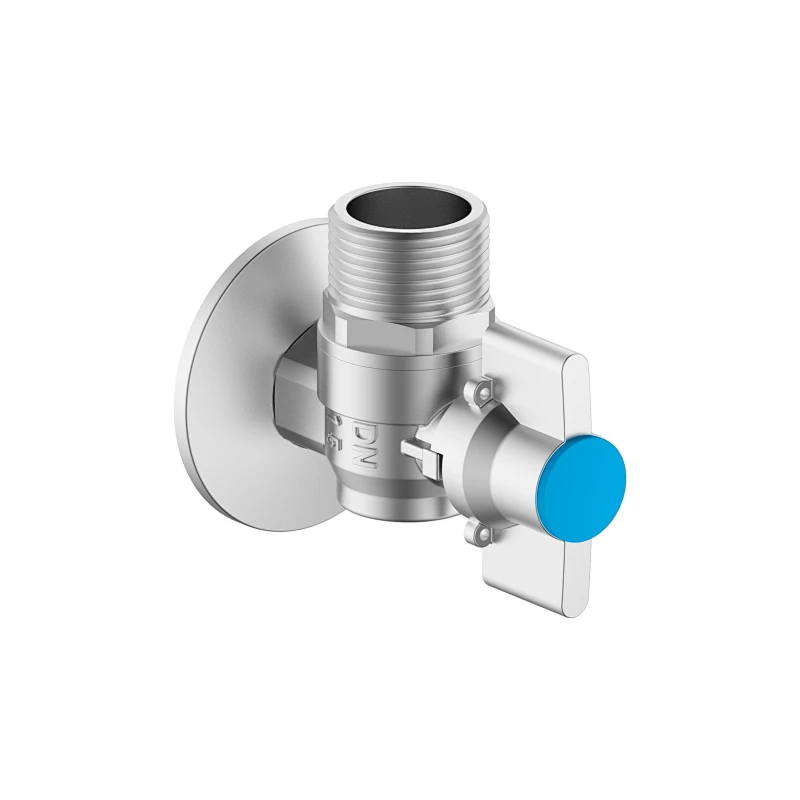 Ball angle valve