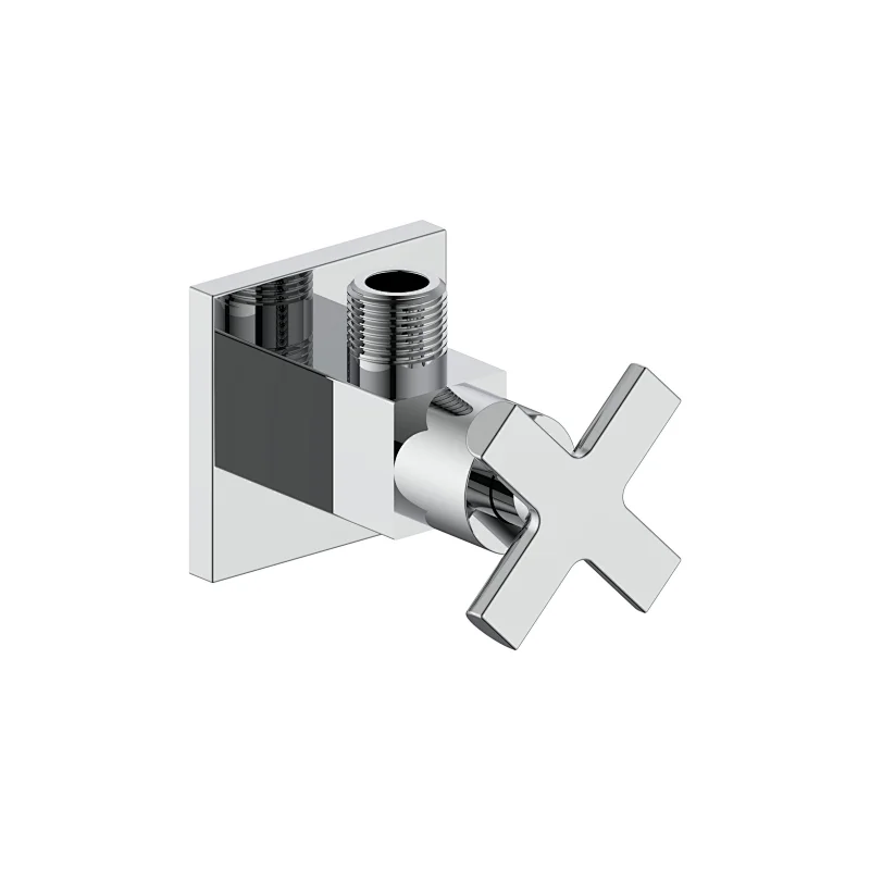 Ceramic cartridge anglevalve