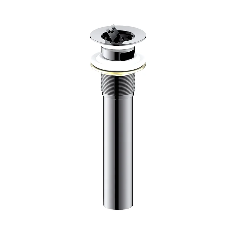 Rotating cover wash basin waste