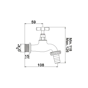 Compression tap